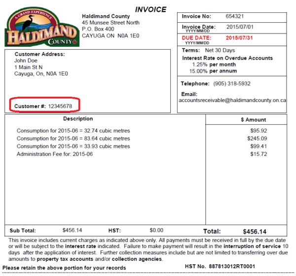 Online Tax and Invoice Payments Haldimand County