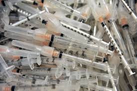 waste syringes