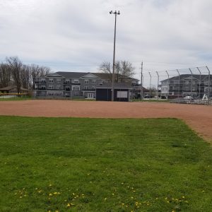 ball diamond at Caledonia Kinsmen Park